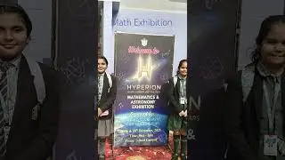 Math Exhibition #schoollife #Exhibition 2025# best friend #youtubeshorts