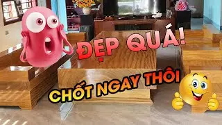 Sofa Chữ H Gỗ Lim Nguy&ecirc;n Khối | Tuyệt T&aacute;c Gỗ Qu&yacute; &Iacute;t Ai Biết