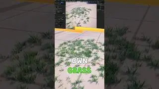 I created an incredible GRASS in UEFN #uefn #fortnitecreative #grass #fortnite