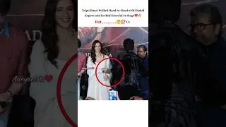 Tripti joins stage hand in hand with Shahid Kapoor🔥#shortsfeed#triptidimri#shahidkapoor#viralshorts