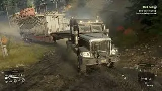 Not A Drill! Epic Construction Trailer Delivery | SnowRunner Gameplay