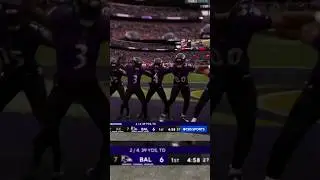 Zay Flowers and the Ravens were Swag Surfin&rsquo; after this TD 😂 #shorts