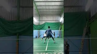 badminton doubles game #youtube #badminton #shortvideo #shorts #shots #viral #memes #trending #yt