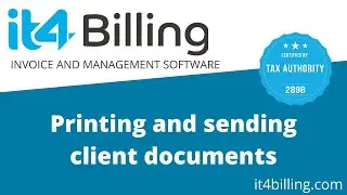 Printing and sending client documents