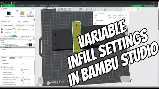 Variable infill using Bambu Studio