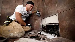 FAILED TILE SHOWER LEAKING THROUGH CEILING!!! --- What did they Do Wrong???