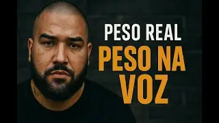 🎧 PESO REAL apresenta: *Peso na Voz* &ndash; um trap pesado, revoltado e real como a rua.