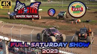 All Star Monster Truck Tour @ Meyersdale, PA 2023 Full Saturday Show 4K60