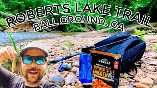 HIKING & FISHING Roberts Lake Trail | EXPLORING Ball Ground GA
