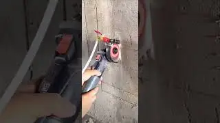 Best useful tool for Cutting Walls to avoid dust Hand grinder Extended bit #viralreels #instareels