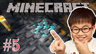 Search for PRECIOUS Diamonds in the Lush Cave! | Minecraft Ep5