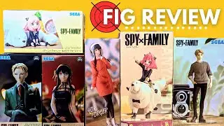 Spy x Family Prize Figure Party! (Full Unboxing and Review~)