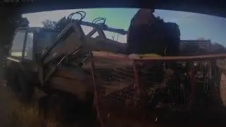 Mist fahren Pfl&uuml;gen und Tellern mit Deutz 6005 MTZ und B&uuml;ffel