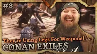 Они используют ноги как оружие! 💀 Conan Exiles Highlights #8