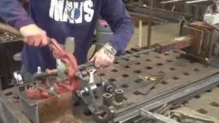 Twisting on the Platen Table