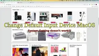 How to change default mic input device on Mac when you cannot do it directly in System Settings