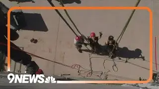 Rope rescue training with Hook and Ladder Academy