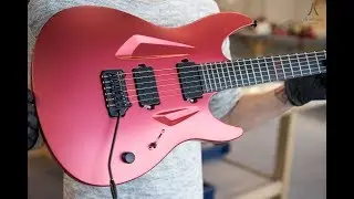 060 Red Metallic Satin