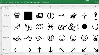 Font Symbol Explorer: Webdings & Wingdings Collection