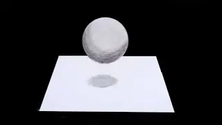 3D art for beginners #3 (floating 3D ball ) #shorts #ytshorts