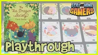 Tea Dragon Society Card Game Playthrough (2 Players)