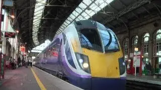 Preston to Manchester Victoria - Northern Rail Class 180 24/11/11