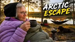 70&deg;N - Backpacking and hammock camping in the Finnmark wilderness. Gudjorj&aacute;vri with Irmelin, Arctic