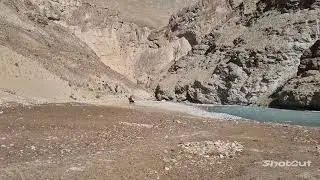 horse's drag in Yaghnob Valley