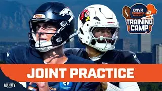 Bo Nix SLICES UP Cardinals&rsquo; defense as Trey McBride works Broncos&rsquo; defense in joint practice