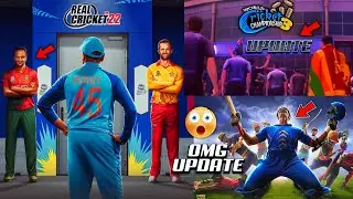 Real Cricket 22 New Update November | WCC3 Feature Update finally | Official iCC Cricket BIG Update