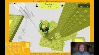 Faugaun completes levels 1-40 of Faugaun's Difficulty Chart Obby in Roblox.