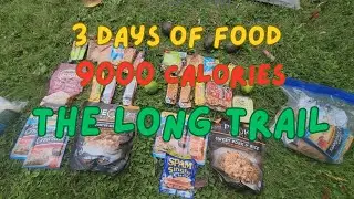 3 Days of Backpacking Food | Long Trail Packout (~3000 Calories/Day)