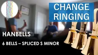 Change ringing on handbells - Spliced Surprise Minor