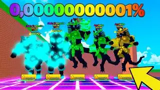 PEGUEI TODOS OS NOVOS BRAINROTS INFINITY no FUJA DO TSUNAMI PARA BRAINROTS!