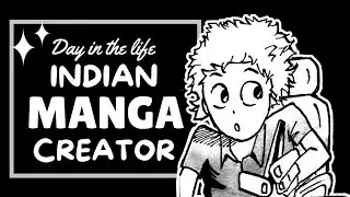 Day In My Life As a Aspiring Manga Artist | In India | OPUSHON | #indianmangaka #artvlog