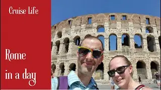 Rome on Red Bull. Can we see it all in 6 hours? | DIY cruise excursion