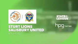 #HPGHomesSL1 | RD22 - Sturt Lions v Salisbury United 2025