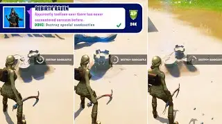 Destroy Special Sandcastles! All Locations! - Fortnite Week 10 Challenges
