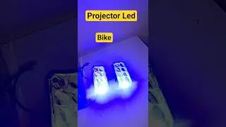 bike Projector LED 💥💯#shorts #shortsfeed #trending #viralvideo #viralshort #youtube #led #projector
