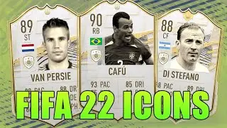 FIFA 22 CONFIRMED NEW ICONS & CLUB HERO CARDS!!!