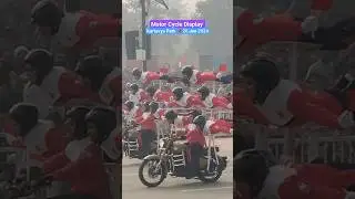 Motor Cycle Display @Kartavya Path | 26 Jan 2024 | #republicday #75threpublicday #shorts