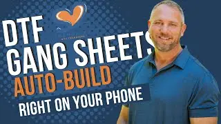Easy Mode! Build a DTF Gang Sheet on Your Phone