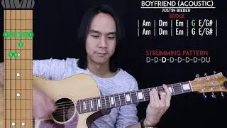 Boyfriend Guitar Cover Acoustic - Justin Bieber 🎸 |Tabs + Chords|