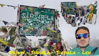 Leh EPIC Entry: Padum to Leh via Sirsir La, Singela Pass! Off-Roading, Scenic Chaos & Maggi Magic!