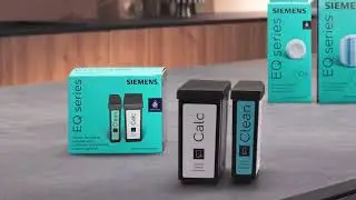 How to use cleaning pods on the Siemens EQ900 Plus bean to cup coffee machine | Siemens Home UK