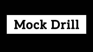 Mock Drill |Law Academy|Advocate Kavita|#mockdrill#siren#viral#law#education#llb#ballb#video#explore