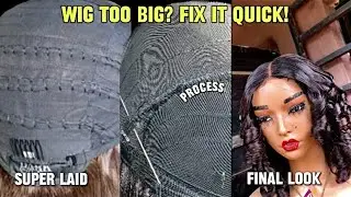 How to Make Your Wig Smaller in Minutes | Quick & Easy Wig Hack