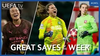Great Women's Champions League Saves MD3 & MD4 | Keating, Van Domselaar, Peyraud-Magnin...