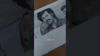 coolie | rajinikanth | Pencil Drawing |Abhijith art world #shortsfeed #shorts #drawing