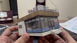 Умная Бумага / Советское Кафе набор / Paper toy set